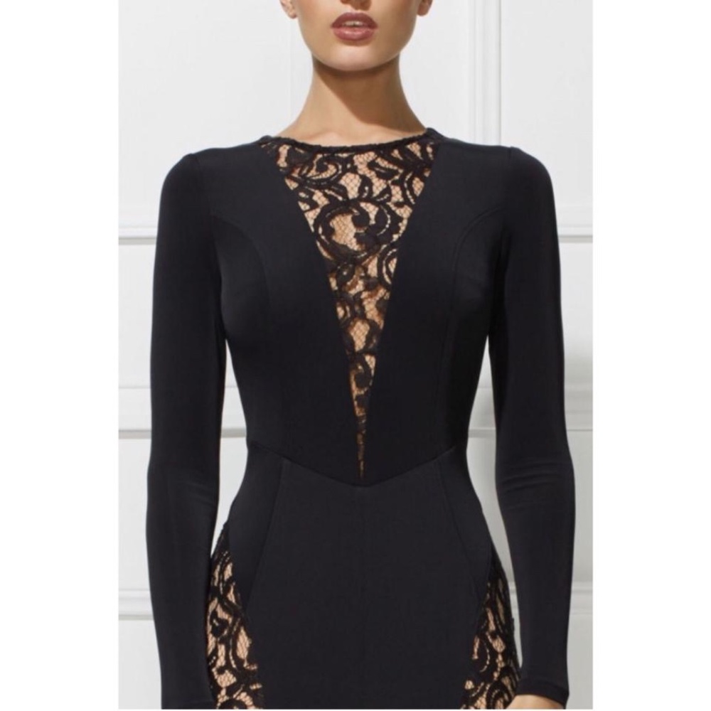 Misha Collection bodycon Kyra lace dress